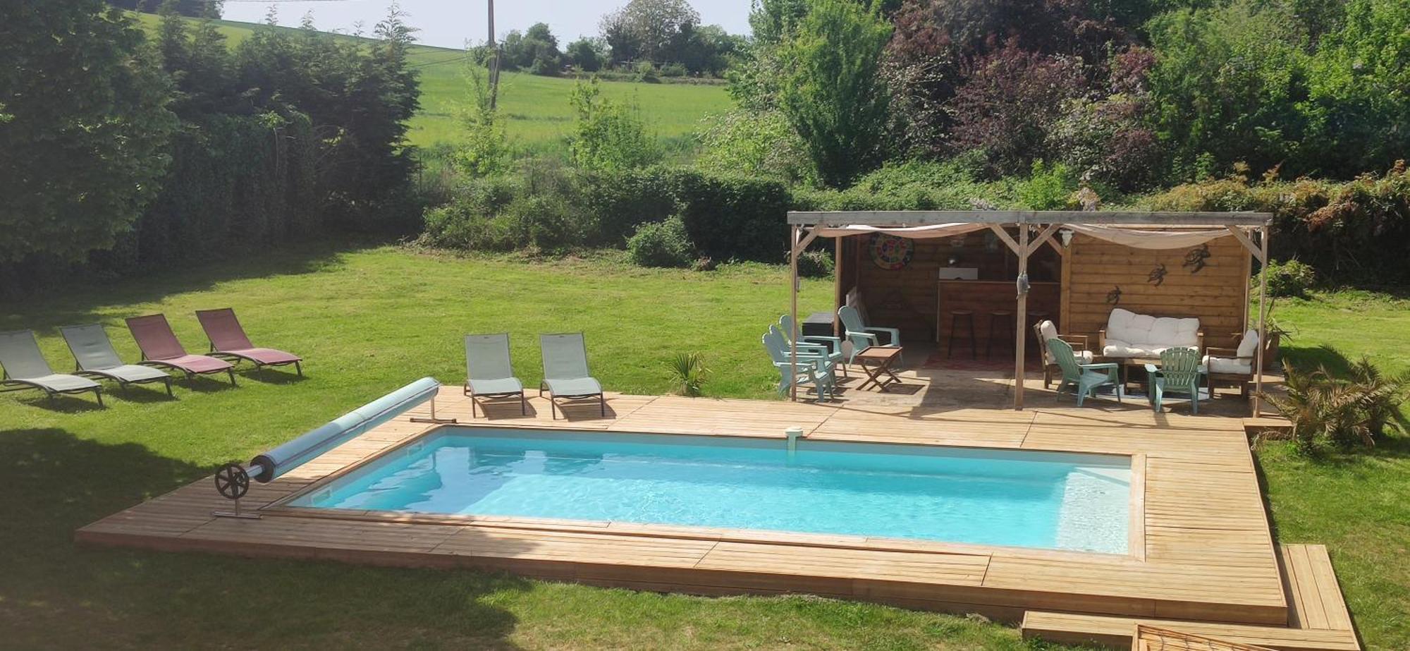 Gite Du Bois Richer 4 Etoiles Avec Piscine Fougere  Dış mekan fotoğraf